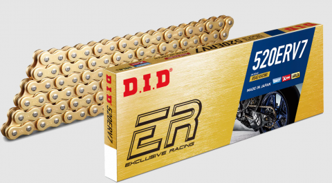 D.I.D. 520 ERV7 Chain Gold 120 Link